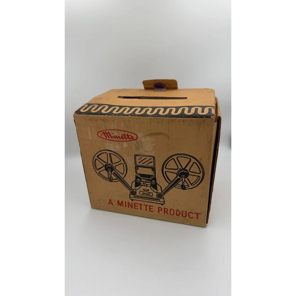 Minette Viewer Editor Eight‎ 8mm Film Editor Vintage Japan Boxed w/ Manual